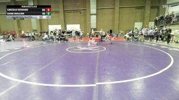 165F 1st Place Match - Dane Mullins, Francis Howell North vs Lincoln Howard, Neosho