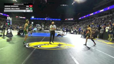 113 lbs Consi Of 16 #1 - Jordan Medrano, Cesar Chavez (CS) vs Gabriel Dela Rosa, Monterey (CC)