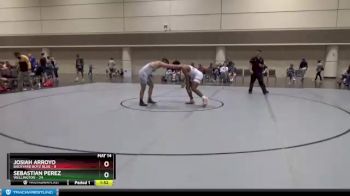 185 lbs Round 5 (6 Team) - Josiah Arroyo, Backyard Boyz Blue vs Sebastian Perez, Wellington