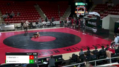 141 lbs Finals (2 Team) - Tyson Sherlock, Davidson vs Giuseppe Iamunno, Brown