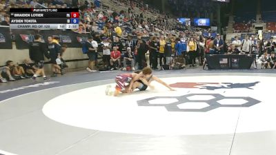 126 lbs Champ. Rd Of 128 - Braiden Lotier, Pennsylvania vs Ayden Tokita, Idaho