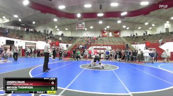 144 lbs Semifinal - Joseph Paun, Howe Wrestling School, LLC vs Bryson Thompson, Unafiliated