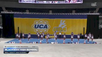 Blackman High School - Blackman High School [2025 Small Varsity Coed Division I Day 1] 2025 UCA Space Center Regional