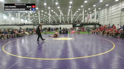 170 lbs Kaili Manuel, Michigan Blue vs Kimura Segerson-Hutter, Wisconsin