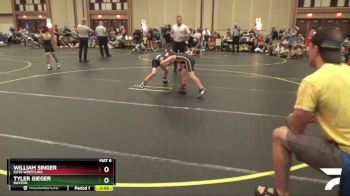 75 lbs Cons. Round 1 - Tyler Gieger, Buxton vs William Singer, Elite Wrestling