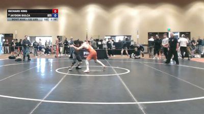 132 lbs Cons. Sub-rd Of 16 - Richard King vs Jaydon Sulca, Bitetto Trained
