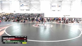 170 lbs Cons. Round 1 - Finn Tobin, Cazenovia Creatures Wrestling Club vs Hunter Vanover, Club Not Listed