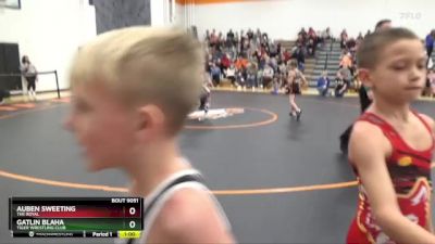 B-10 lbs Semifinal - Gatlin Blaha, Tiger Wrestling Club vs Auben Sweeting, The Royal