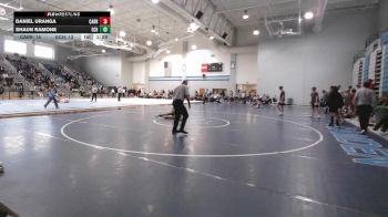 120 lbs 2nd Wrestleback (16 Team) - Shaun Ramone, East Coweta HS vs Daniel Uranga, Carrollton