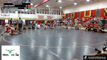 High School - 156 lbs Quarterfinals (8 Team) - Gabe Basanyi, High Point vs Alex Casarrubias, Morris Hills