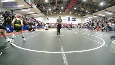 58 lbs Round Of 16 - Angelica Johnson, Pirate Wrestling Club vs Cash Bayer, Broken Arrow Wrestling Club