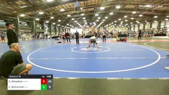 165 lbs Round Of 16 - Samuel Almedina, Mat Assassins vs Chad McConnell, PA Alliance Blue