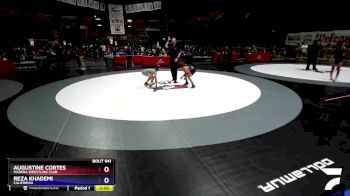 70 lbs Quarterfinal - Augustine Cortes, Madera Wrestling Club vs Reza Khademi, California