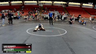 84 lbs Round 6 (8 Team) - Aj Pifer, Armory Athletics vs Anze Williams, Meridian Maniacs