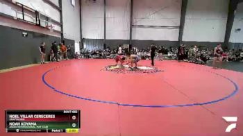 145 lbs Quarterfinal - Noel Villar Cereceres, Unattached vs Noah Koyama, Askeo International Mat Club