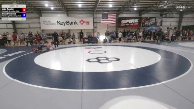 74 kg Champ. Rd Of 128 - Jake Pontier, Kohawk Wrestling Club vs Evan Petrovich, Pittsburgh Wrestling Club