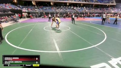 5A 190 lbs Cons. Round 2 - Joshua Green, Whitehouse vs Salomon Arroyo, McAllen