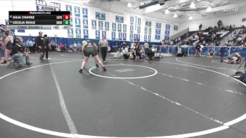 190 lbs Cons. Round 3 - Cecilia Rivas, Schurr vs Julia Chavez, Los Altos