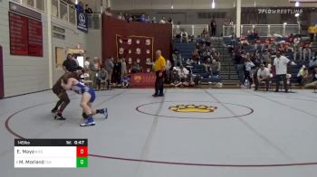 Consolation - Eric Maye, Holy Innocents' Episcopal School vs Mason Morland, Trinity Christian Academy