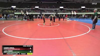 National 3-5 84 Cons. Round 2 - Liam Perry, Great Bridge Wrestling Club vs Jaxon Oneal, Raider Nation Wrestling Club