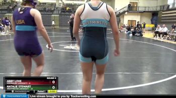 155 lbs Round 4 (8 Team) - Abby Love, Fontbonne University vs Natalie Stewart, Westminster University