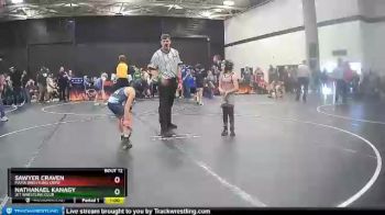 49 lbs Quarterfinal - Sawyer Craven, Mafia Wrestling Crew vs Nathanael Kanagy, Jet Wrestling Club