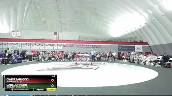 157 lbs Round 1 (8 Team) - Owen Zablocki, Indianapolis vs Cade Johnson, Kentucky Wesleyan
