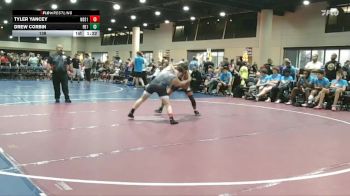 138 lbs Round 5 (6 Team) - Drew Corbin, Funky Boyz vs Tyler Yancey, North DeSoto Red