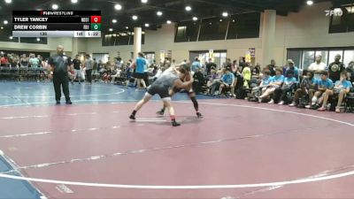 138 lbs Round 5 (6 Team) - Drew Corbin, Funky Boyz vs Tyler Yancey, North DeSoto Red