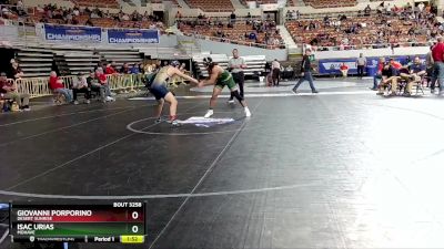 D3-157 lbs Quarterfinal - Isac Urias, Mohave vs Giovanni Porporino, Desert Sunrise