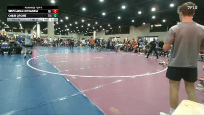 106 lbs Round 1 (32 Team) - Sricharan Kosanam, Funky Boyz vs Colin Grone, Team TN