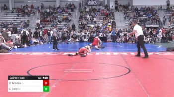 132 lbs Quarterfinal - Daniel Aranda, FL vs Christian Ford, PA