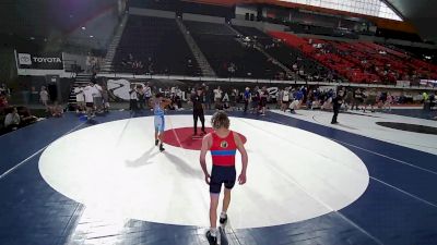 106 lbs Champ. Round 1 - Grant Fearing, California vs Grei Kadmei Barroga, Hawaii