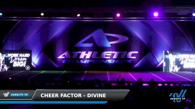 Cheer Factor - Divine [2022 L1.1 Mini - PREP Day 1] 2022 Athletic Providence Grand National DI/DII