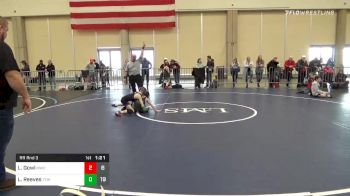 69 lbs Prelims - Lane Gowl, Middletown WC ES vs Lucas Reeves, TYW ES