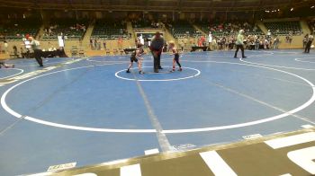 60 lbs Final - Kayden Bass, Grove Takedown Club vs Jimmy Allen, Owasso Takedown Club