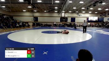 133 lbs Quarterfinal - Chase Randall, Coast Guard vs Shaun McLaughlin, Roger Williams