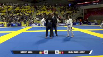 Gianna Isabella B. Cruz vs Imar Itzel Garcia 2025 World Jiu-Jitsu IBJJF Championship
