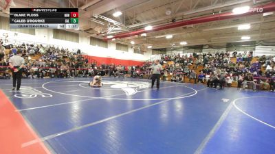 132 lbs Quarterfinal - Blake Ploss, Newport vs Caleb O'Rourke, Salem