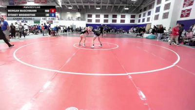 124 lbs Champ. Round 1 - Morgan Maschmann, Fort Hays State vs Sydney Bridenstine, Lindsey Wilson