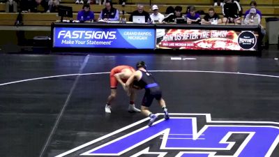 174 lbs Round 1 (4 Team) - Joshua Kenny, Grand Valley State vs Zachary Taylor, Findlay