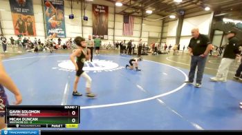 52 lbs Rd# 10- 4:00pm Saturday Final Pool - Gavin Solomon, Team Michigan vs Micah Duncan, Westshore D.S