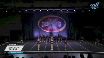 Spirit Xtreme - Believe [2025 L1 Youth Day 1] 2025 Cheer Power Prep Nationals & Galveston Showdown