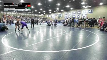 175 lbs Champ. Round 1 - Roman Chavarria, Lemoore vs Logan Oregon, Redwood