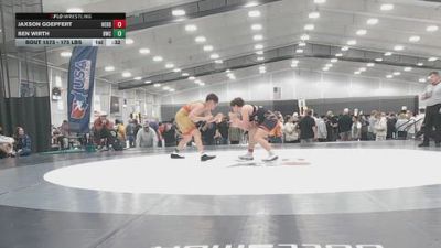 175 lbs Cons. Quarters - Ben Wirth, Bronco Wrestling Club vs Jaxson Goepfert, Nebraska Boyz