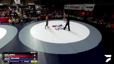 138 lbs Round 1 (16 Team) - Jace Lipska, SAWA-FR vs Wyatt Williams, NAWA-FR