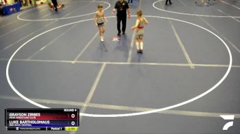 84 lbs Round 4 - Grayson Zirbes, Peak Wrestling Club vs Luke Bartholomaus, Red Rock Central