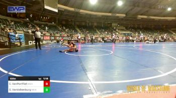 83 lbs Round Of 16 - Chase VanPortfliet, Michigan Premier Wrestling Club vs Grayson VanValkenburg, Michigan Premier Wrestling Club