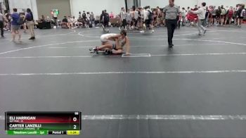 98 lbs Round 4 (8 Team) - Eli Harrigan, Sly Fox vs Carter Lanzilli, U2 Upstate Uprising