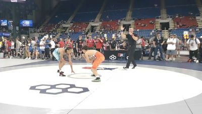 132 lbs Cons. Rd Of 128 - Levi Smith, Oklahoma vs Edan Fugett, Oklahoma